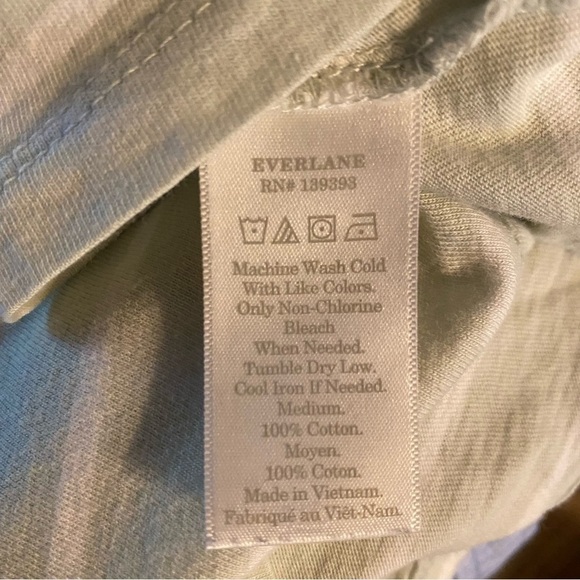 Everlane Box-cut Crop Tee  size M - Picture 4 of 6